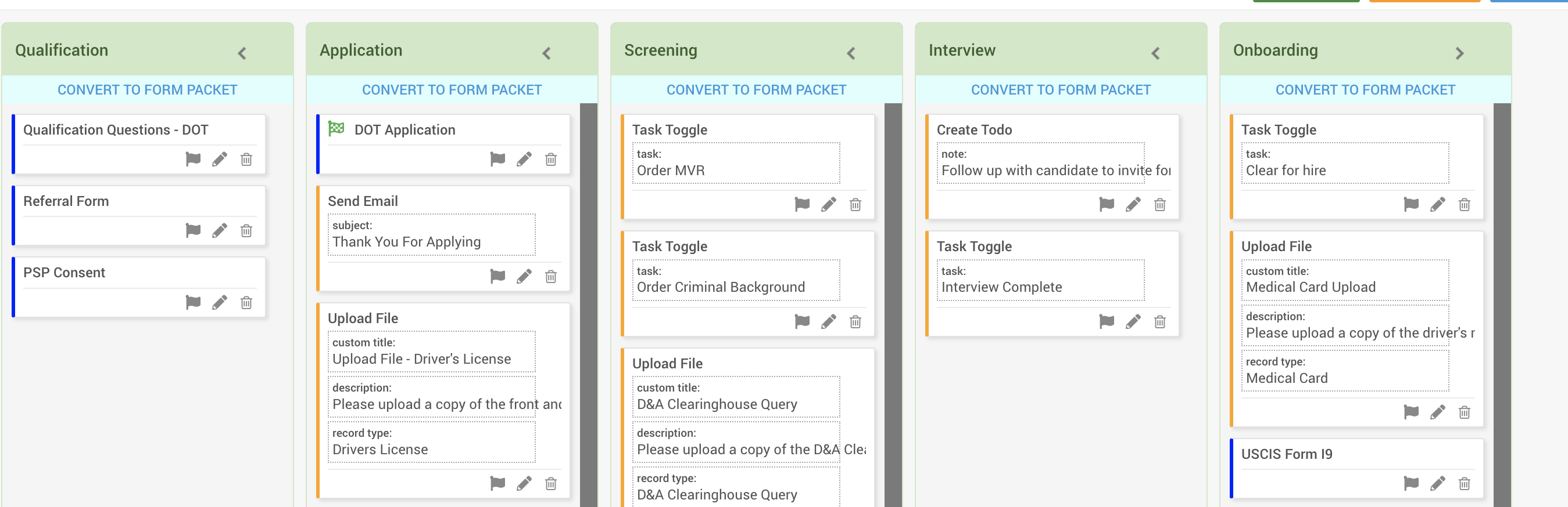 Editing A Workflow Editing A Workflow